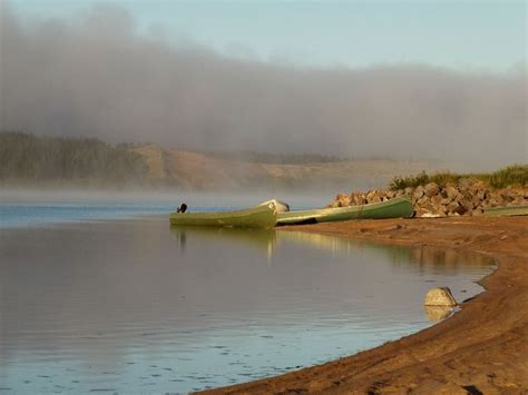 Early morning by Great Whale River, Northern Quebec. | Smithsonian ...