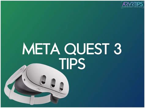 21 Meta Quest 3 Tips You MUST Know Before You Play