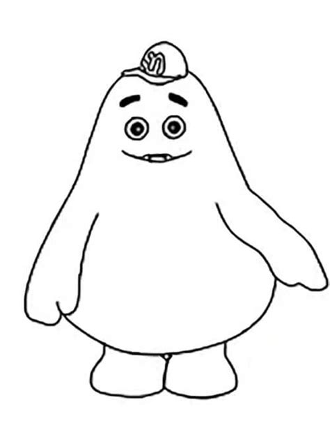 Grimace coloring pages - ColoringLib