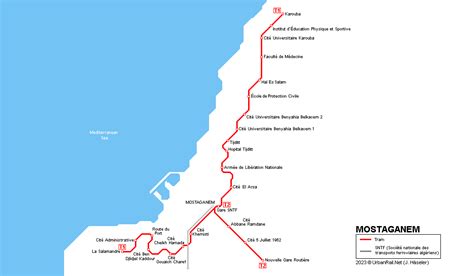 UrbanRail.Net > Africa > Algeria > Mostaganem Tram