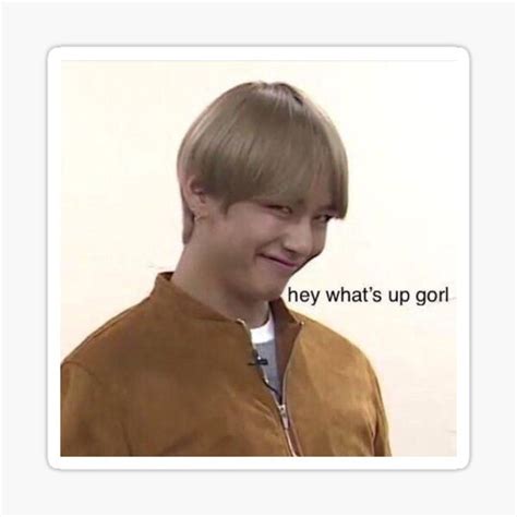 "Tae BTS meme" Sticker for Sale by juletuerk | Redbubble