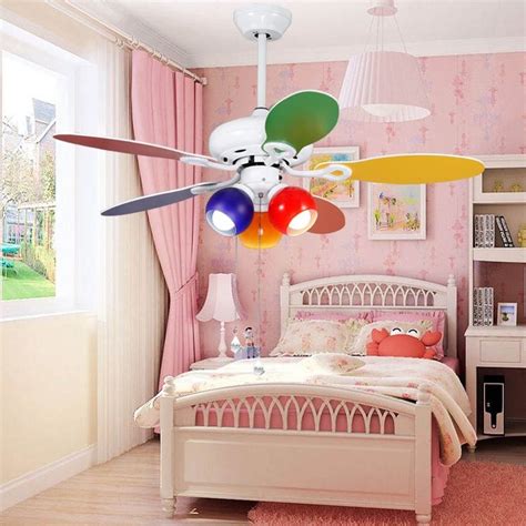 Color Ceiling Fan for Childrens Room - Stalace | Make Smarter and Better Design to Your Home ...