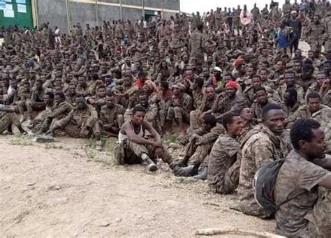 Tigray Defense Forces displays captured Ethiopian soldiers in Mek’ele ...