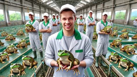 Frogs Farm How China Farmer Raised Millions Frogs For Meat Frog Processing in Factory | TAO Farm ...