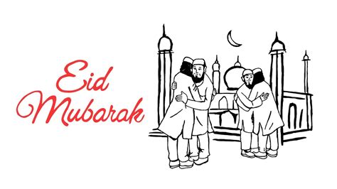 Eid Mubarak drawing | eid Mubarak drawing step by step | happy eid ...