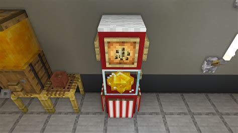 Popcorn machine by JotBot | Minecraft Build Tutorial