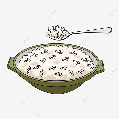 Casserole Vector Hd Images, Rice In Cyan Casserole Clip Art, Rice ...