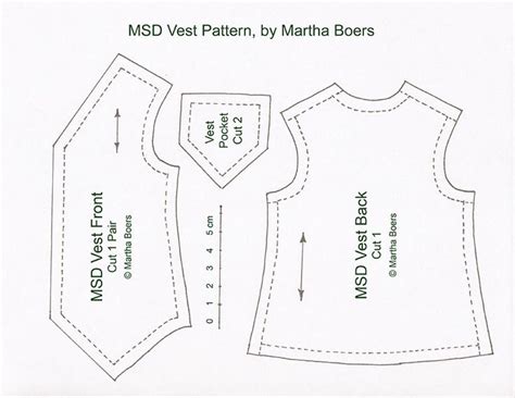 MSD Vest Pattern - Tutorials - Antique Lilac | Vest sewing pattern, Vest pattern, Diy vest pattern