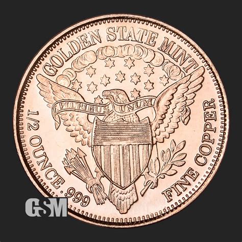 Standing Liberty 1/2 Oz Copper Round - 1/2 Oz Copper Coin