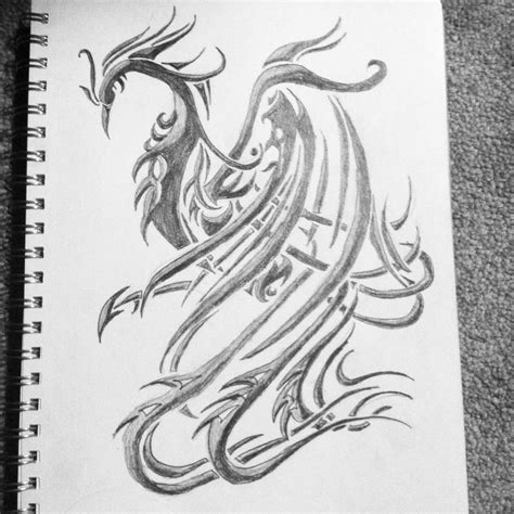 Phoenix by Drawing-in-pencil on DeviantArt