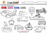 Printable coloring Pages For Kids Transportations  Worksheetspack sketch template