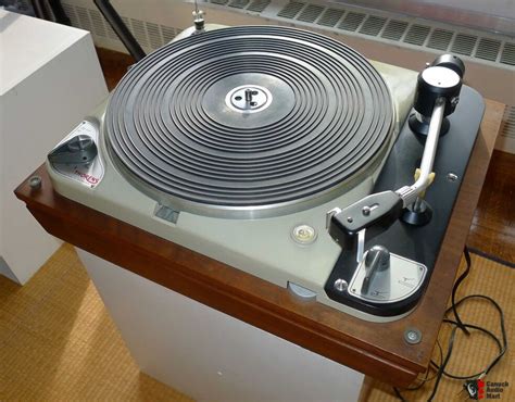 Thorens TD 124 turntable and plinth, with Thorens BTD-12s tone arm Photo #544334 - US Audio Mart