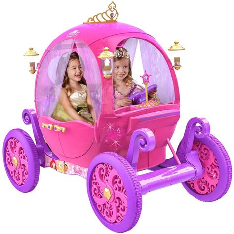 New Disney Princess Pink Carriage Electric Car Archives - Toy Hunts