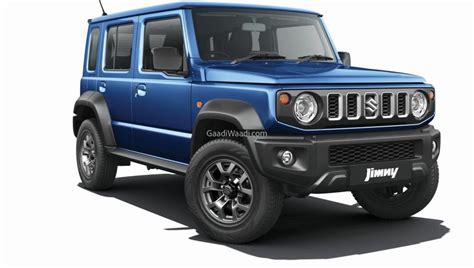 Maruti Suzuki Jimny Spotted In Nexa Blue Colour For The First Time