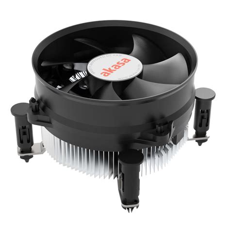 Akasa AK-CC6603EP01 Intel LGA 1700 Socket 92mm PWM 3000RPM Black Fan ...