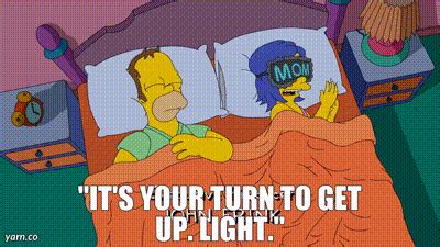 YARN | "- It's your turn to get up. - Light." | The Simpsons (1989) - S29E08 | Video clips by ...