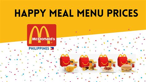 McDonald's Happy Meal Menu Prices (December 2024)