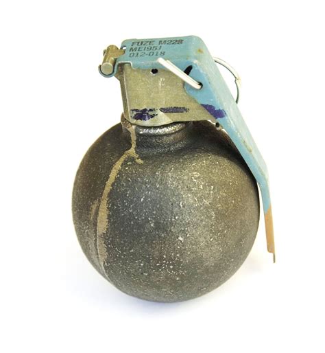 Inert Dummy Baseball Hand Grenade M67, WW2