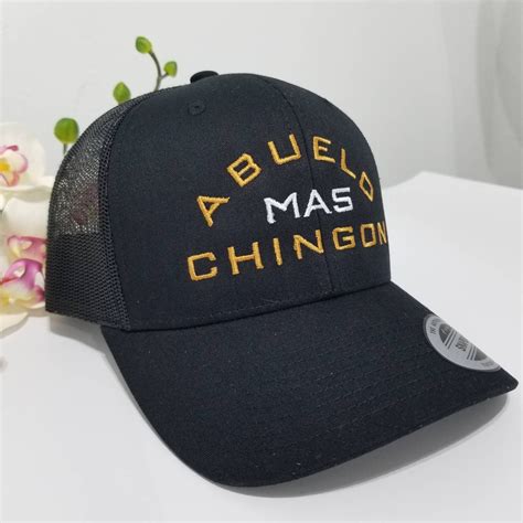 Abuelo Mas Chingon Hat El Abuelo Mas Chingon Hat Abuelo - Etsy | Father's day celebration, Hats ...