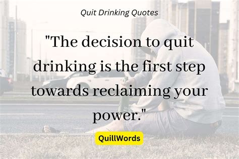 165 Best Inspirational Quit Drinking Quotes 2025 - QuillWords