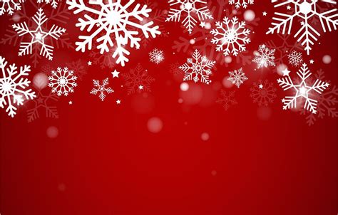 Festive Snowflake Background Red Images for Your Holiday Designs