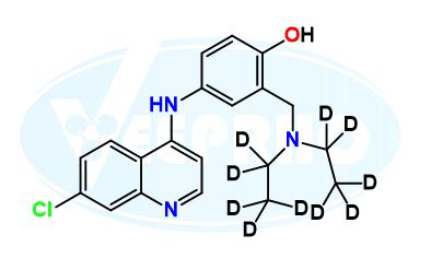 1189449-70-4: Amodiaquine-D10 - Veeprho