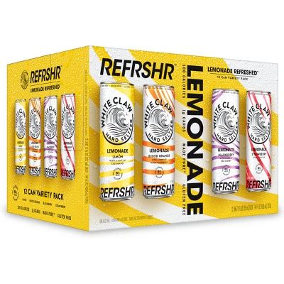 White Claw Refresher Lemonade - 12pk/12 Fl Oz Cans : Target