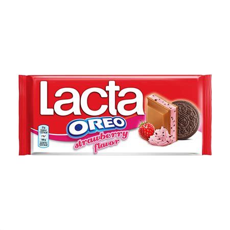 Lacta Oreo Strawberry 100g - Villa Market