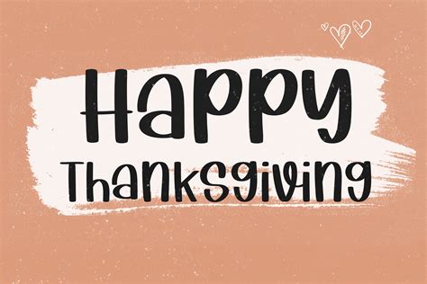 Happy Thanksgiving Schriftart Schriften für Cricut | Etsy