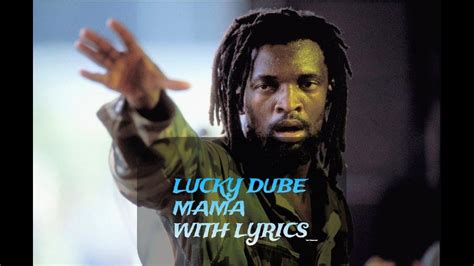 Lucky Dube Mama with Lyrics - YouTube