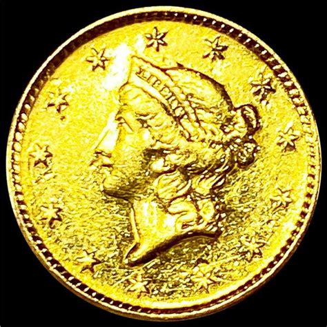 1853 Rare Gold Dollar UNCIRCULATED