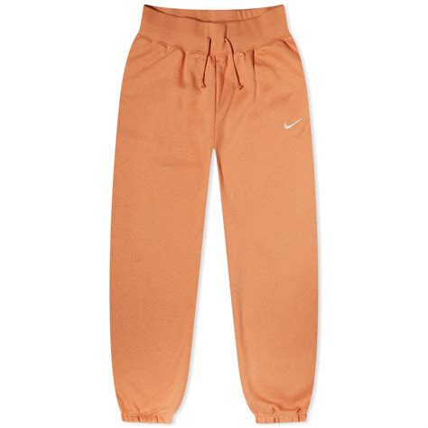 Nike Women's Phoenix Fleece Pant in Amber Brown/Sail Nike