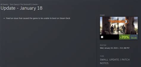 The Division 2 is Now Playable on Steam Deck - Steam Deck HQ