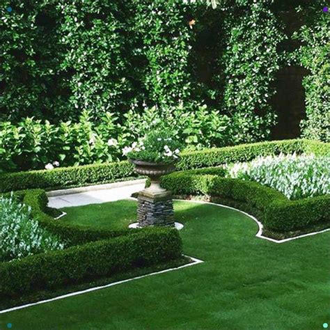 Parterres Enclose An Oval Of Grass And A Urn On A Pedestal: This Walkway Isn't Just A Path, It's ...