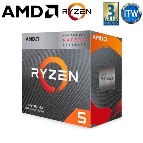 AMD Ryzen 5 4600G 6-Cores, 12-Threads Desktop Processor | Shopee Singapore