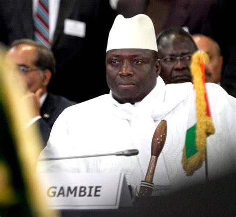 Yahya Jammeh (born May 25, 1965), president | World Biographical ...