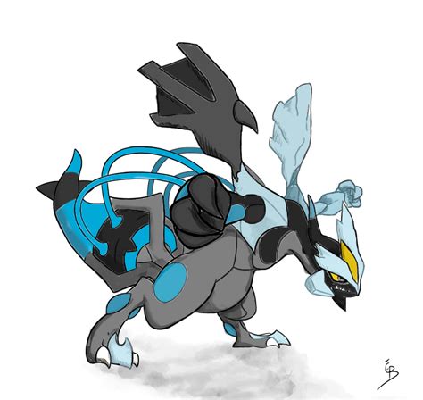 black kyurem colored by makuta-of-chaos on DeviantArt