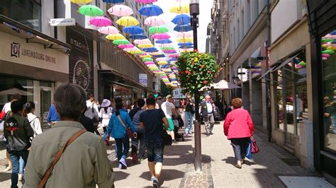 The Shopping Street of Luxembourg by 1Daydeviantart on DeviantArt