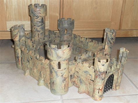 Rare Vintage 70s Timpo / Britains Knights Toy Castle | Toy castle ...