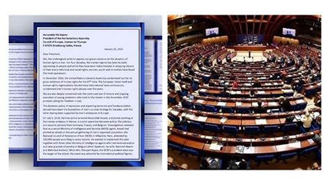 Forty Members of Parliamentary Assembly of the Council of Europe: Call ...