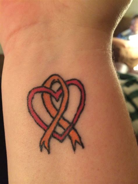 My lukemia ribbon to support my husbands fight against the disease ...