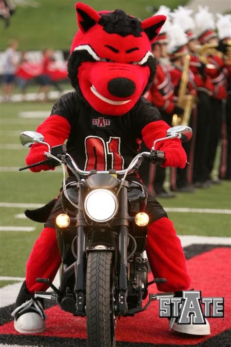 That Howl gets around! #RedWolves #ArkansasState | Arkansas state ...