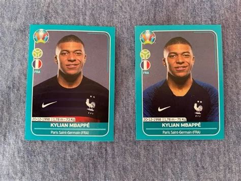 PANINI KYLIAN MBAPPE - Euro 2020 Preview & No Preview Stickers $10.00 - PicClick