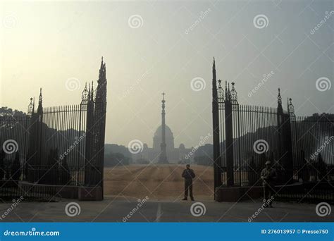 INDIA DELHI PRESIDENT ESTATE RASHTRAPATI BHAVAN Editorial Photography ...