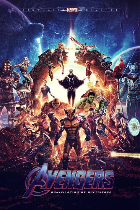 The Avengers: Annihilation of Multiverse | Future marvel movies, Marvel ...