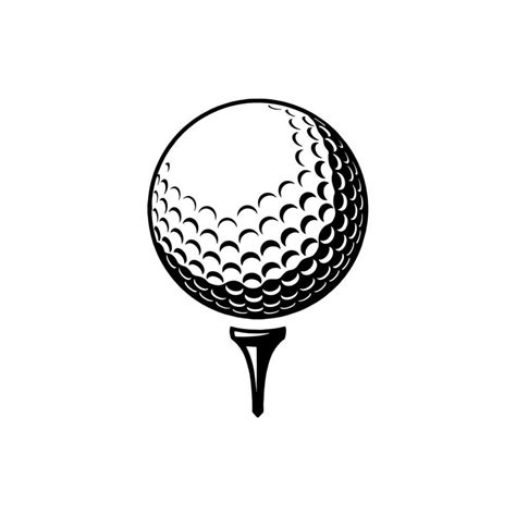 golf ball logo vector 24599850 Vector Art at Vecteezy