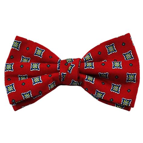 Red Fancy Bow Tie from Ties Planet UK