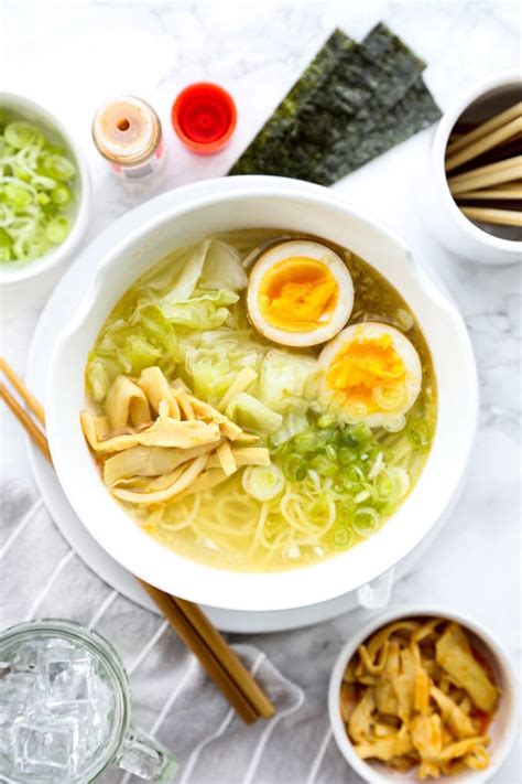 Shio Ramen (Salt Flavored Ramen - 塩ラーメン) | Pickled Plum