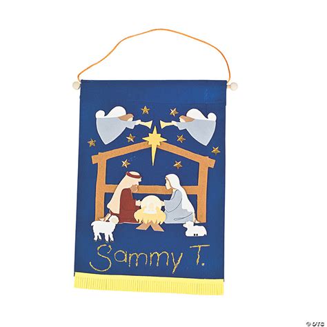 Nativity Banner Craft Kit | Oriental Trading