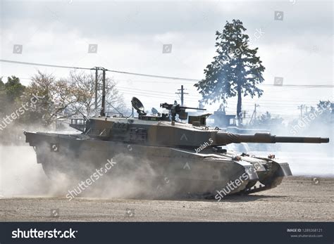 Japanese Modern Main Battle Tankjapan Ground Stock Photo 1289268121 ...